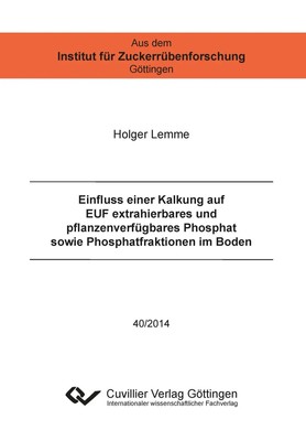 Holger Lemme | Einfluss einer Kalkung auf EUF extrahierbares und...
