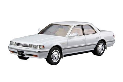 AOSHIMA 1/24 The Model Car Series No.81 Toyota JZX81 Cresta 2.5 Super Lucent G 1