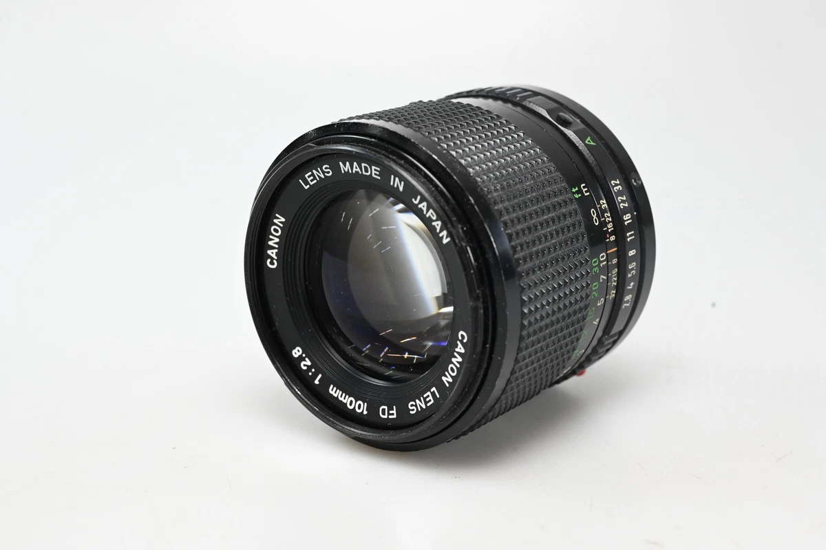 Canon FD f/2.8 Camera Lenses 100mm Focal for sale | eBay