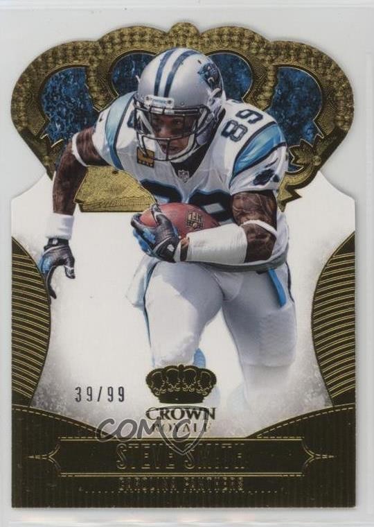 2013 Panini Crown Royale Gold Die-Cut Crown 39/99 Steve Smith #87 04zq