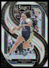 2025-26 Panini Select WNBA Silver Prizm Haley Jones Las Vegas Aces #110