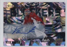 2022-23 Upper Deck Allure Blockers Auto Vitek Vanecek #BL-23 Auto 1ik9
