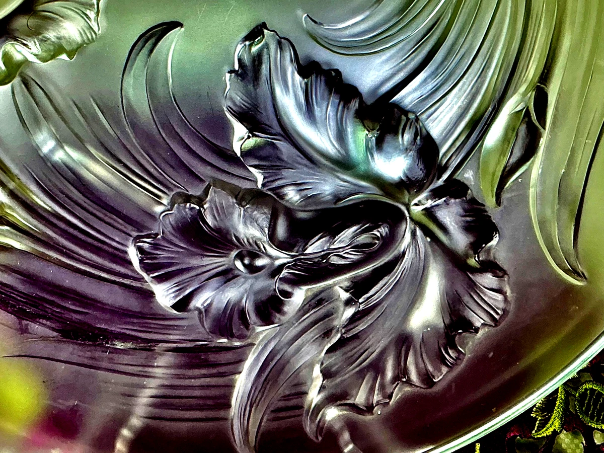 アンティーク　花瓶　インテリア　フランスVerlys（ヴェルリ）製 Verlys Vase In other French Art Glass for sale | eBay
