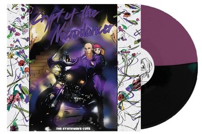 Crypt of the NecroDancer Synthwave Cuts Limited Purple / Black Split Color Vinyl
