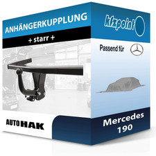 Für Mercedes 190 10.1982-09.1988 AUTO HAK Anhängerkupplung starr neu