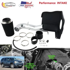 For 07-08 Silverado Sierra GMC Tahoe Yukon 4.8L 5.3L 6.0L V8 Cold Air Intake kit