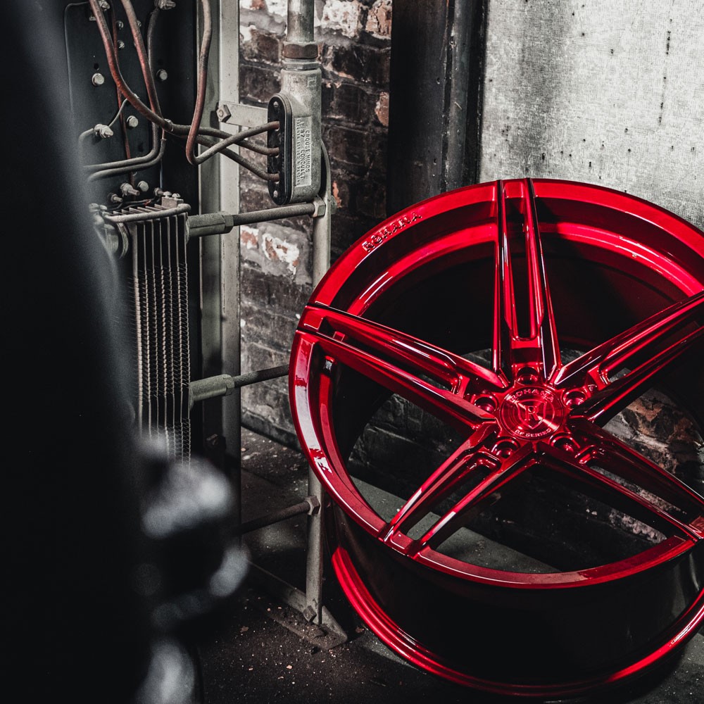 20" Rohana RFX15 Red 20x9 20x11 Forged Concave Wheels Rims Fits Audi R8