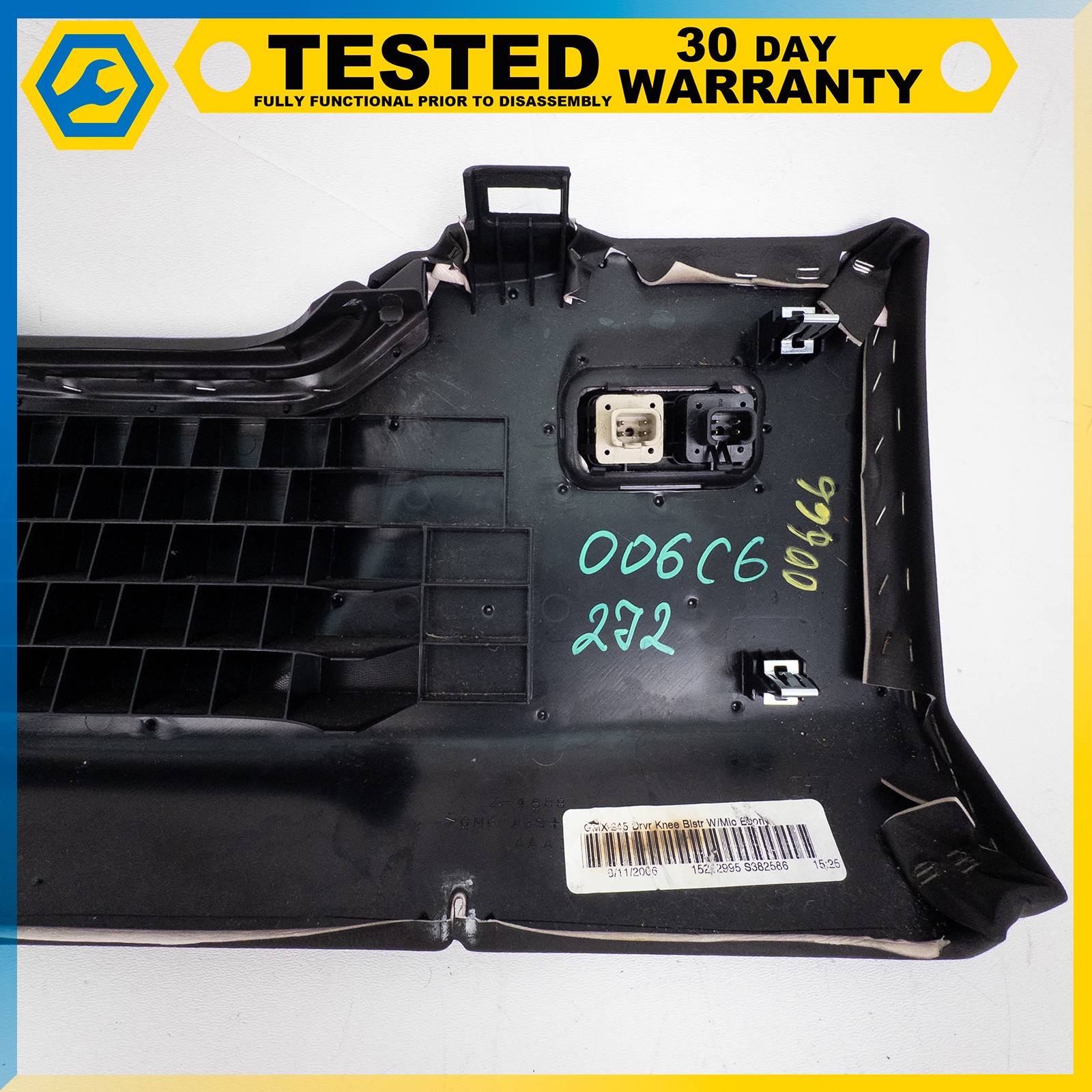 05-13 CHEVROLET CORVETTE C6 LEFT DASHBOARD INSTRUMENT PANEL KNEE BOLSTER OEM