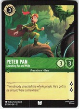 Peter Pan Searching Far and Wide 81/204 Wilds Unknown Disney Lorcana