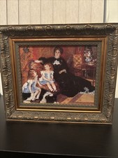 Pierre Auguste Renoir "Madame Charpentier and Her Children" Framed Art 12  x 14  