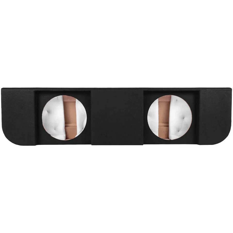 Se adapta a Ford F-150 Super 2015-2024 doble cabina doble 12" caja de subwoofer sellada Foto 2 de 4