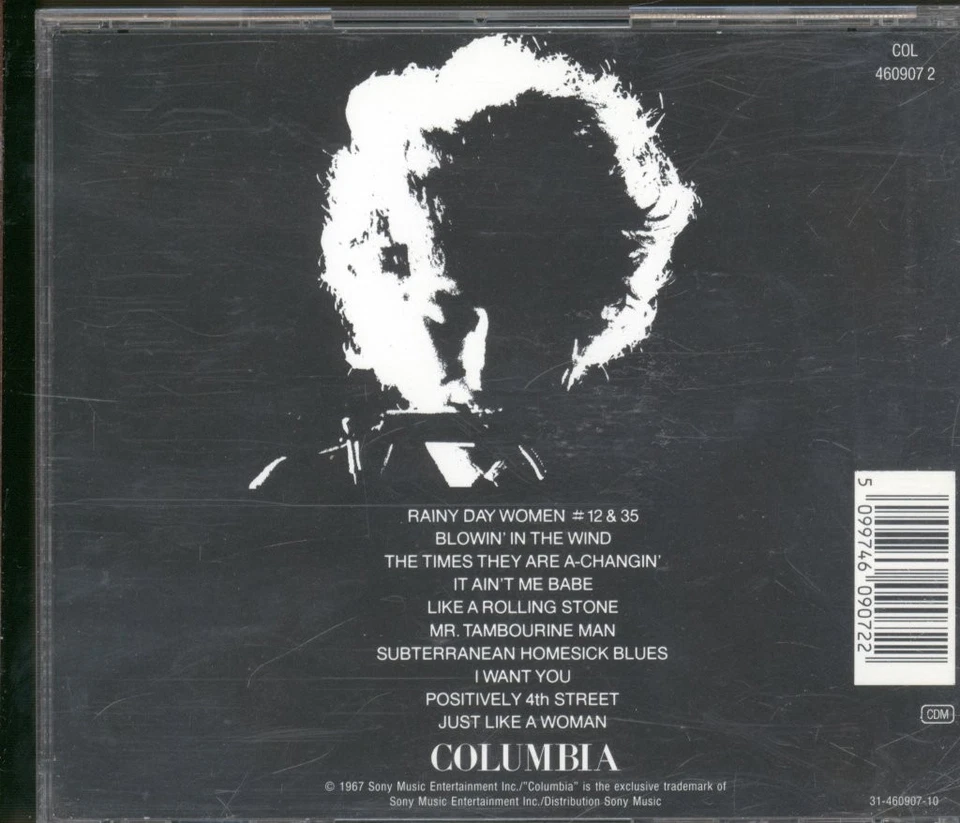 Bob Dylan Greatest Hits CD Europe Columbia COL4609072 - Image 2 of 3