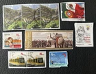 Lot of 10 Portugal Stamps - Still On Frag. Various years - stamps - M137