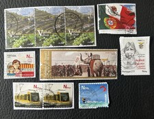Lot de 10 timbres du Portugal - Encore Sur Frag. Années diverses - selos - M137