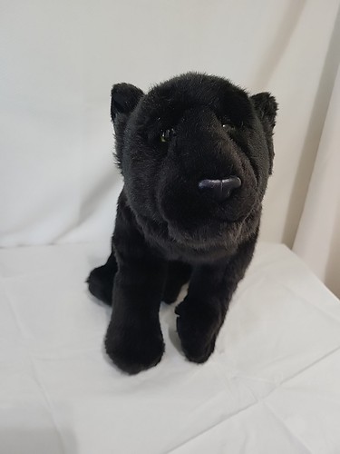 Hamley's Black Panther Jaguar Exotic Jungle Cat 20" Plush - Picture 2 of 5