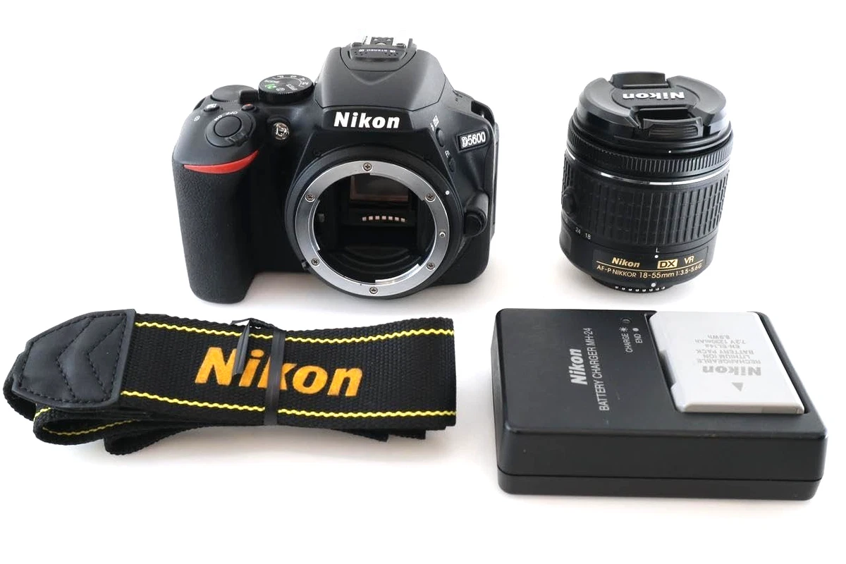 Appareil Photo Nikon D5600 24.2MP - Occasion Très Bon État, Environ 2630 Photos