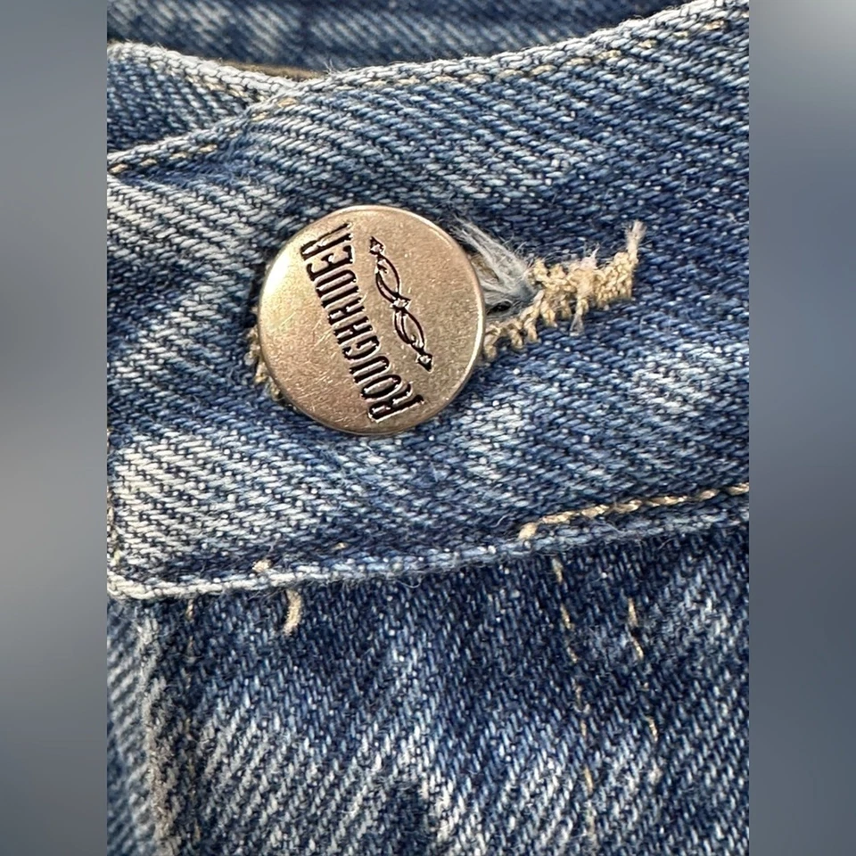 Vintage Rough Rider Women’s Jeans Sz 13/14 High Rise Tapered Leg USA Made - Image 4 of 4