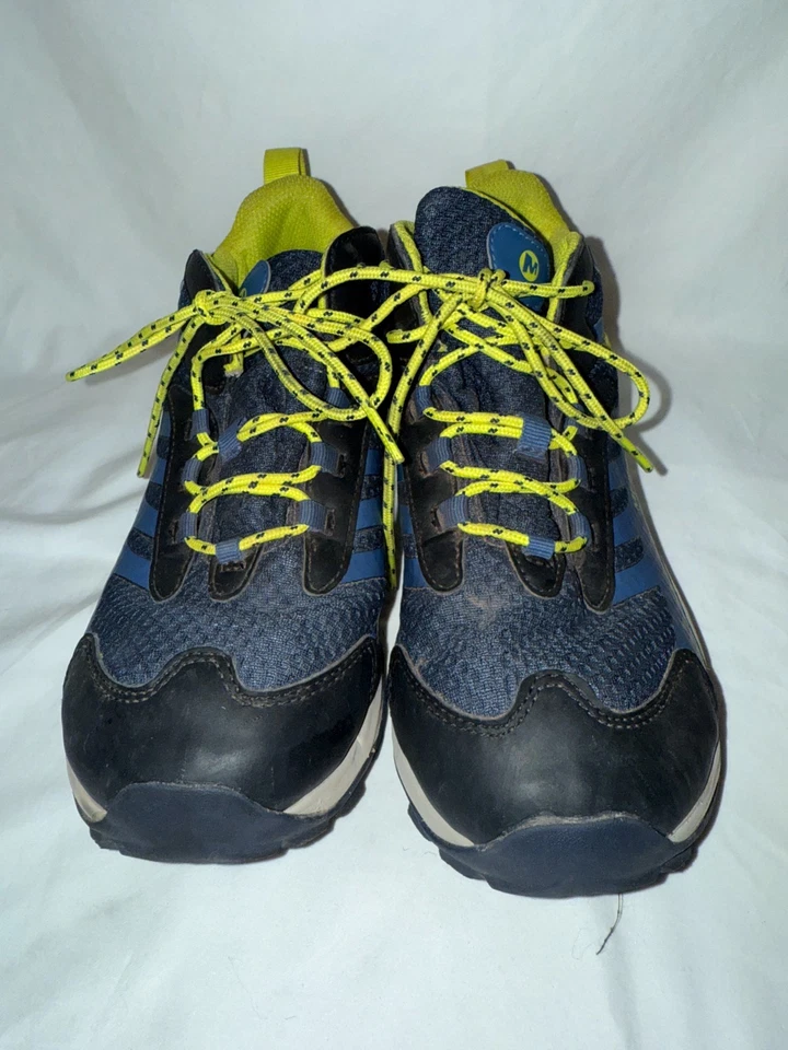 Merrell Moab Speed 2 Mid MK267548 Niños Botas de Senderismo 6 M Azul Marino Botas Impermeables Foto 2 de 4