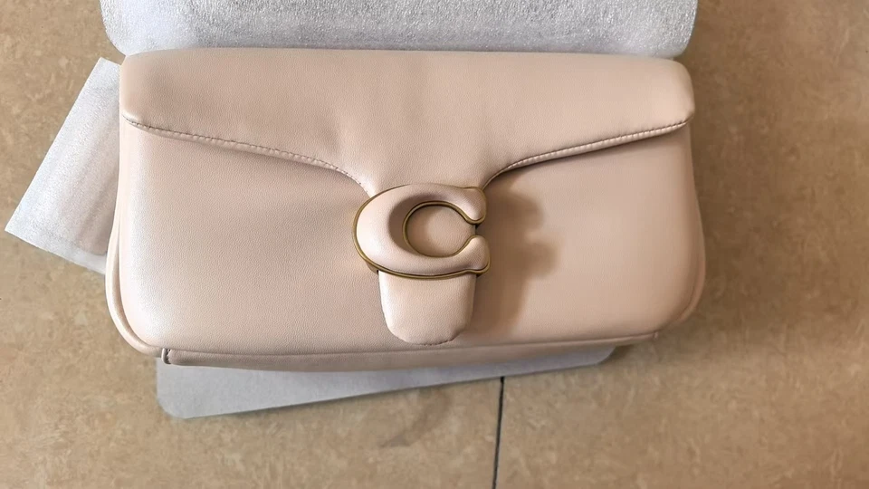 Bandolera C0772 Almohada Tabby 26 Cuero Marfil Foto 3 de 4