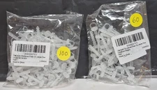 Cabilock Christmas Foam Ornament Replacement Hanger Caps 100pcs Pk. New