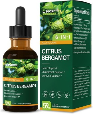DetoxenNATURE Citrus Bergamot ~ Citrus Bergamia Risso Extract ~ Alcohol-Free
