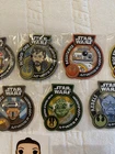 Funko Star Wars Smugglers Bounty Patch Lot - 7 Patches + Sticker & Key Chain