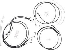 MAGNUM SHIELDING KARBONFIBR Designer Handlebar Installation Kit - 6" - '17-'20
