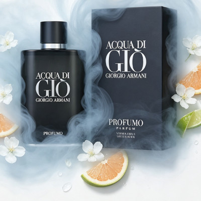 Giorgio Armani Aqua Di Gio Profumo Eau De Perfume 4.2 oz Spray New & Sealed