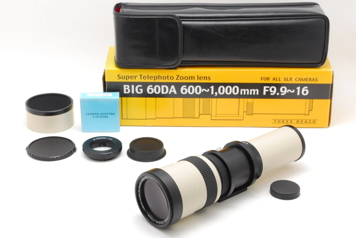 BIG 60DA 600-1000mm 19.9-16 Tマウント 望遠ズーム BIG 60DA for T
