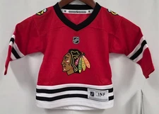 Brand New INFANT NHL Chicago Blackhawks Jersey, Size 12M-24M