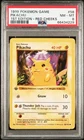 POKEMON BASE SET SHADOWLESS PIKACHU 1999 GAME #58 1ST EDITION-RED CHEEKS PSA 8