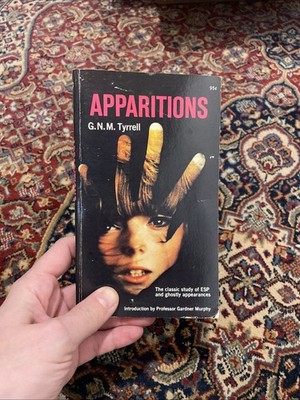  Apparitions by G.N.M. Tyrrell Collier Books 1969 ESP Ghosts vintage rare 