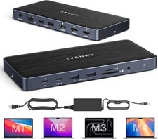Factory Sealed iVANKY FusionDock Pro 1 4-in-1 MacBook Docking Station 4K 180w
