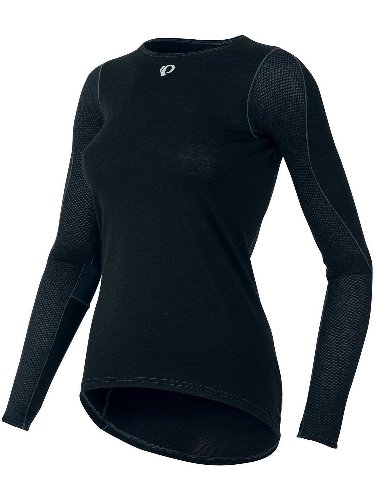 Pearl Izumi negro transferencia wool langärmliges baselayer-parte superior para señora Pearl Izumi negro transferencia wool langärmliges baselayer-parte superior para señora