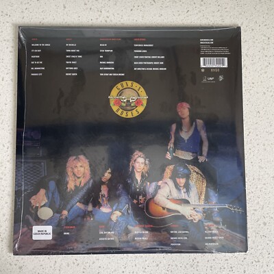 GUNS N ROSES APPETITE FOR DESTRUCTION REMASTERED VINYL