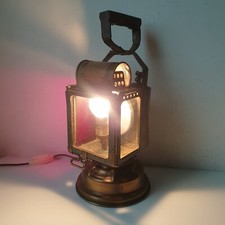 lampe table metier cheminot albert butin paris lanterne wagon secours no sncf