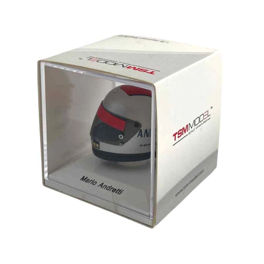 Mini Helmet F1 Tsm Model 1/8 Mario Andretti 1977 Lotus Team - Immagine 4 di 4