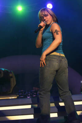 Mel C live onstage during Pepsi Pop 2000 in The Gelredome in Arnhem Old Photo