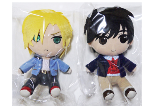 BANANA FISH Gift Plush set Ash Lynx Eiji Okumura Doll Stuffed toy  Anime - Picture 1 of 3