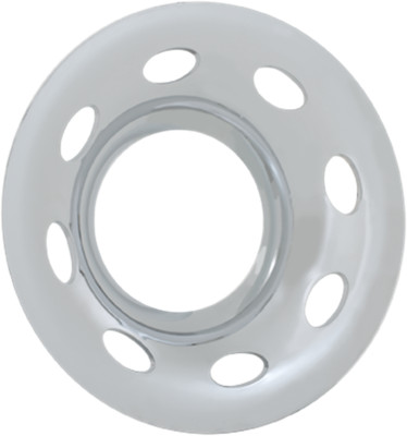Phoenix USA Chrome Quick Trim 14'' Trailer Wheel Cover Ring QT544CLO