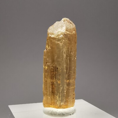 21.4ct GEMMY Imperial Topaz / Ouro Preto, Brazil / Rough Crystal Gemstone