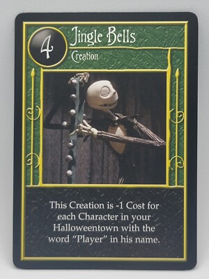 2005 The Nightmare Before Christmas Trading Card Game Jingle Bells