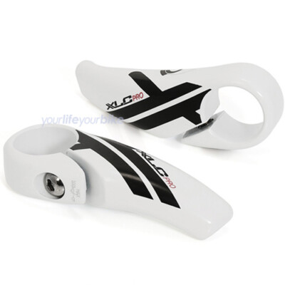 XLC PRO BE-A14 ERGO BAR ENDS TREKKING MOUNTAIN BIKE FAHRRAD LENKER HÖRNCHEN WEIß