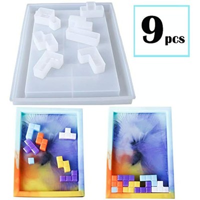 tetris resin mold