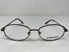 Parade Eyewear 1590 Brown 51-18-140 Metal Full Rim Eyeglasses Frame SW78