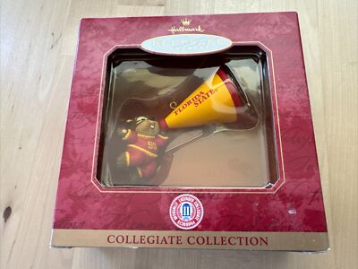 Hallmark Keepsake Florida State Seminoles Chipmunk  Christmas Ornament 1999