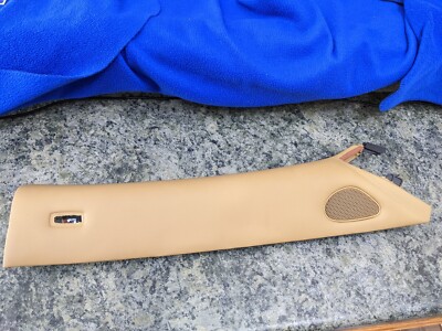 saffron tan 2006-2012 BENTLEY CONTINENTAL FLYING SPUR right SIDE A PILLAR TRIM