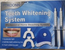 PTKOONN Home Teeth Whitening System Professional Home Bleaching System