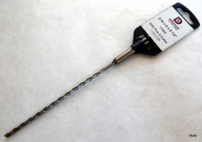 Drillco 1700A 3/16'' x 6'' x 8-1/2'' SDS Plus 2 Cutter 170A1128