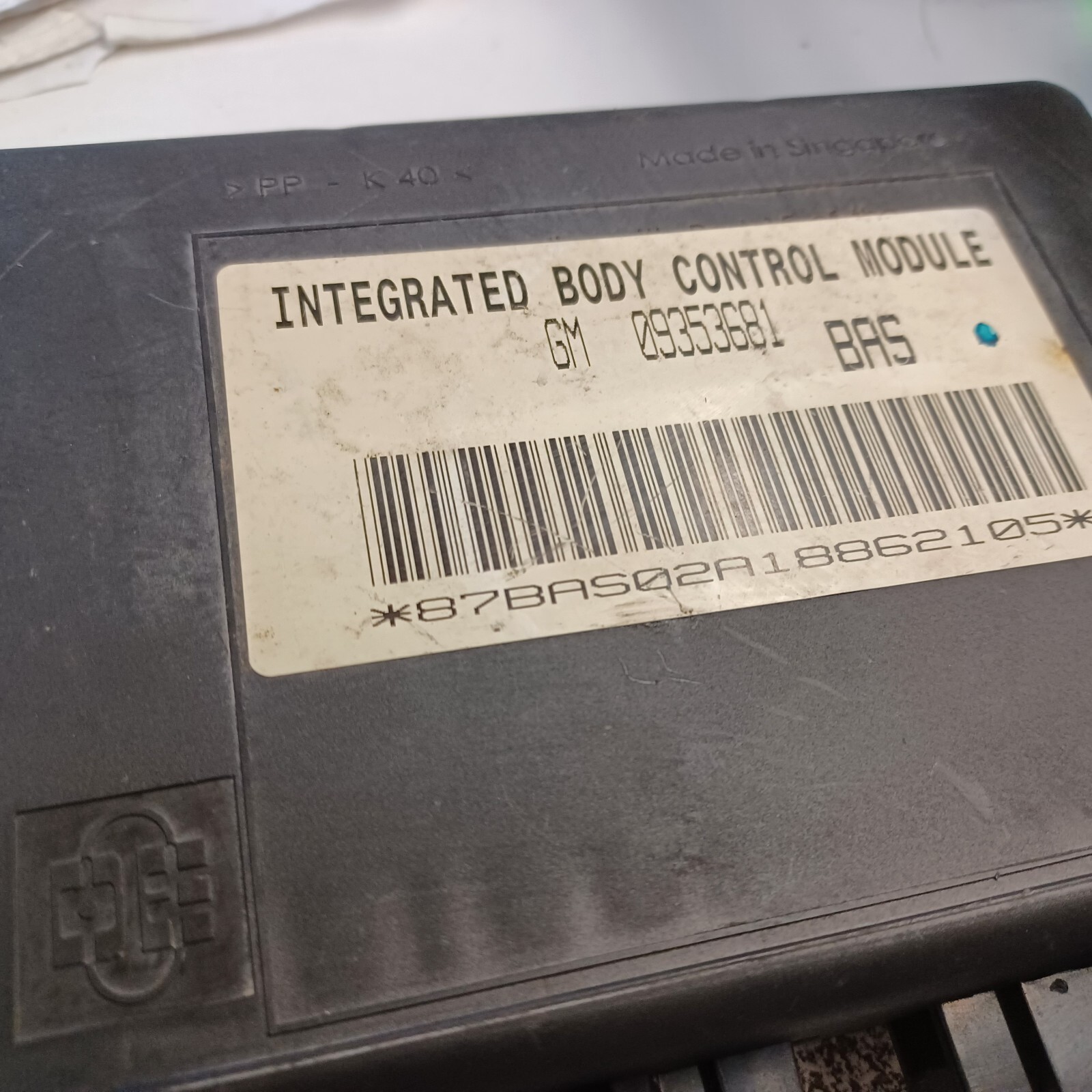 19992002 Pontiac Firebird Camaro BCM Integrated Body Control Module